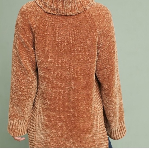 Anthropologie Chenille Turtleneck sweater by Moth - Picture 2 of 4